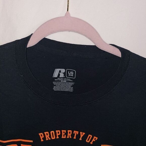 Russell Oregon State Athletics Black T-shirt Size L - Picture 2 of 7